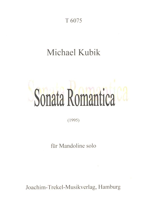 Sonata Romantica Mandoline solo