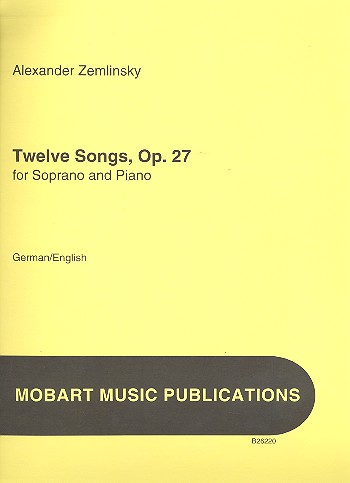 12 songs op.27