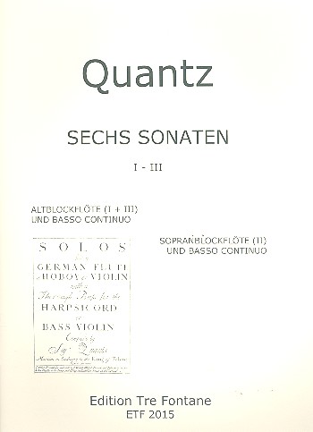 6 Sonaten Band 1 (Nr.1-3)