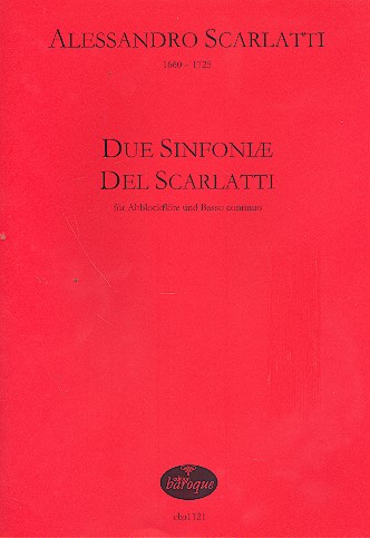 2 sinfoniae del Scarlatti für