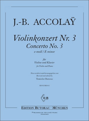 Konzert e-Moll Nr.3 für Violine