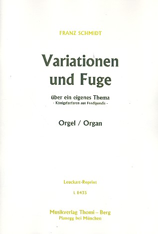 Variationen und Fuge über ein eigenes Thema