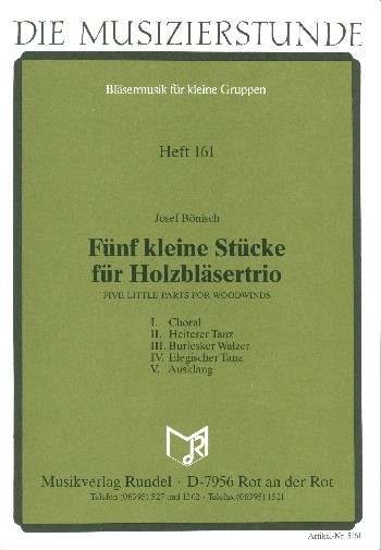 5 kleine Stücke