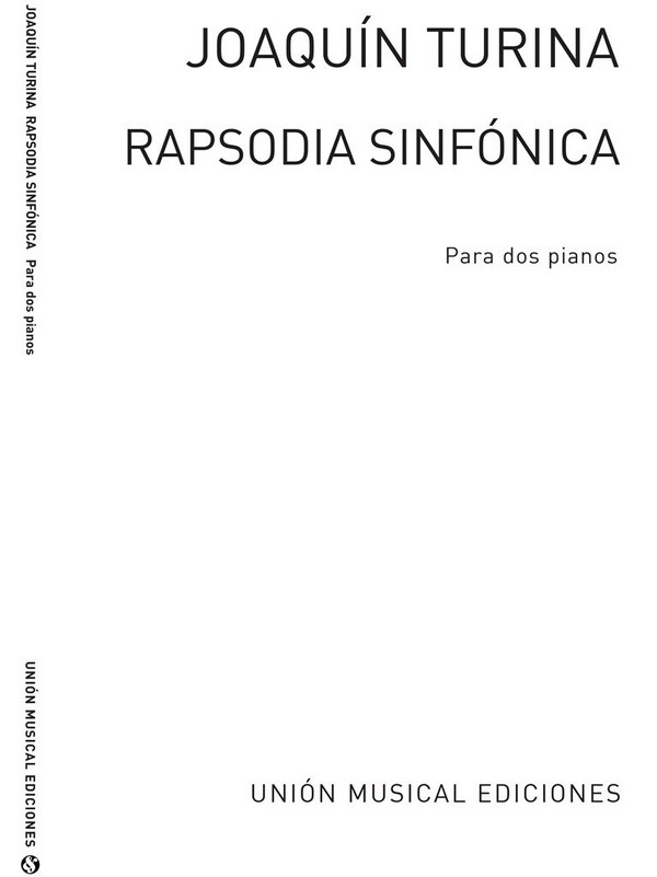 Rapsodia sinfonica para 2 pianos