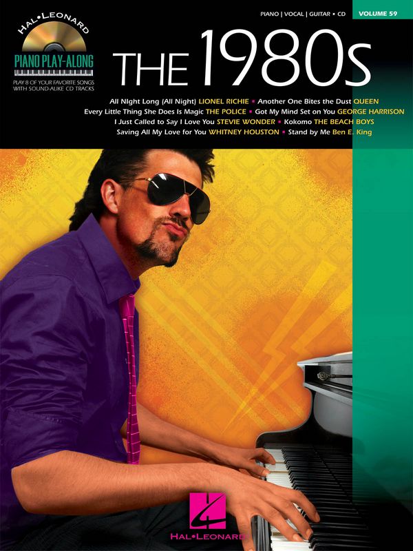 The 1980s (+CD): piano playalong vol.59