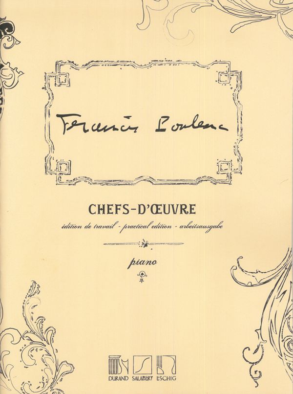 Chefs-d'oeuvre pour piano