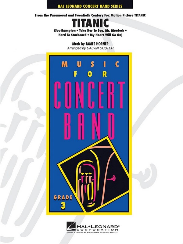 Titanic (Medley): for concert band