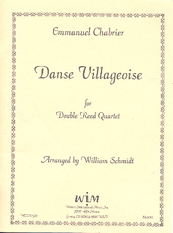 Danse villageoise für 2 Oboen,