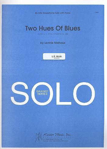 2 Hues of Blues for alto saxophone