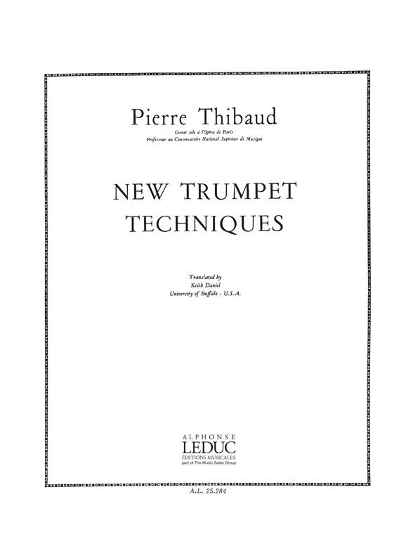 New Trumpet Techniques
