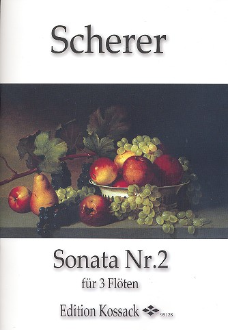 Sonate e-Moll Nr.2 für 3 Flöten