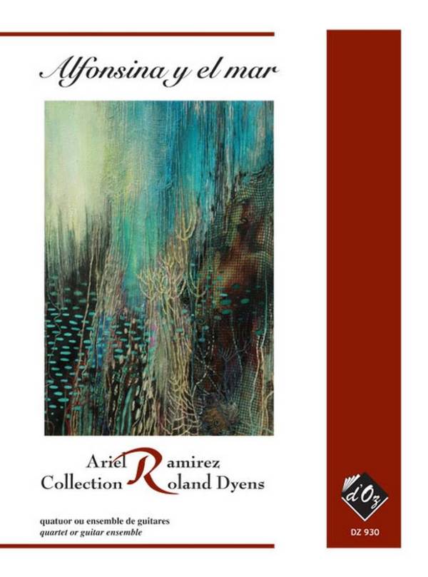 Alfonsina y el mar pour 4 guitares (ensemble)