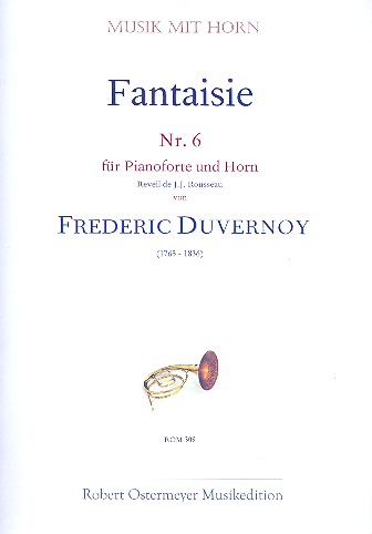 Fantasie Nr.6 für Horn und Klavier