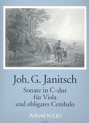 Sonate C-Dur für Viola und Cembalo