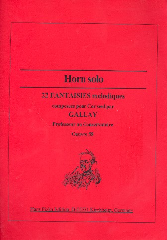22 Fantaisies melodiques op.58