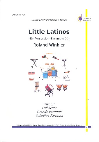 Little Latinos für Percussion-Ensemble
