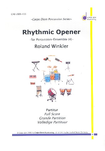 Rhythmic Opener für Percussion-Ensemble