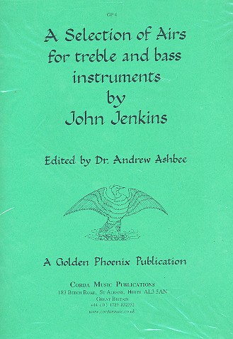 A Selection of Airs for treble and bass instrument