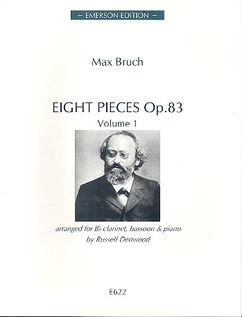 8 Pieces op.83 vol.1 for clarinet,