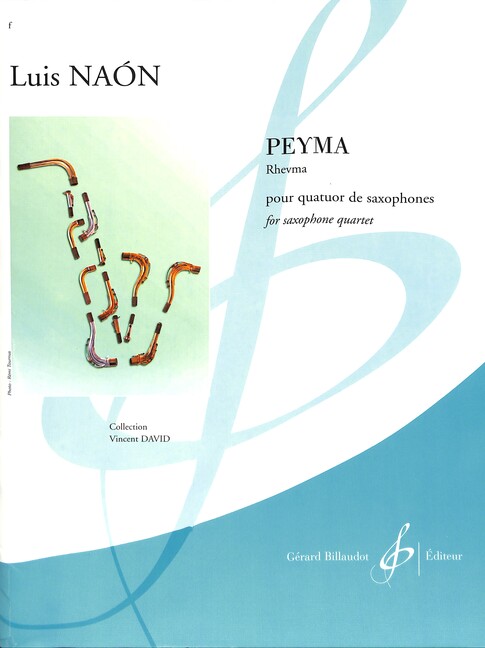 Peyma pour 4 saxophones (SATBar)