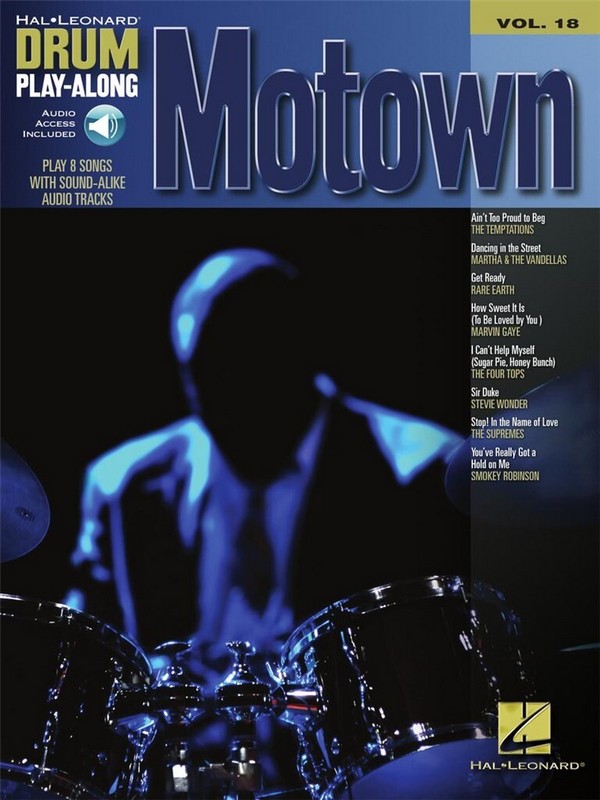 Motown (+CD): drum playalong vol.18