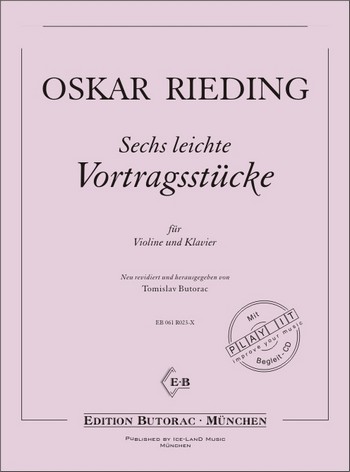6 leichte Vortragsstücke (+CD)