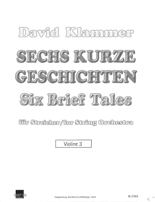 6 kurze Geschichten für Streichorchester