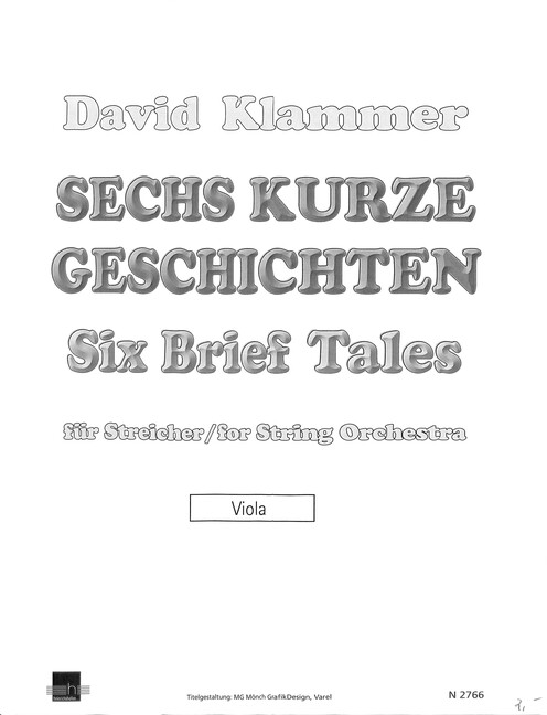 6 kurze Geschichten für Streichorchester