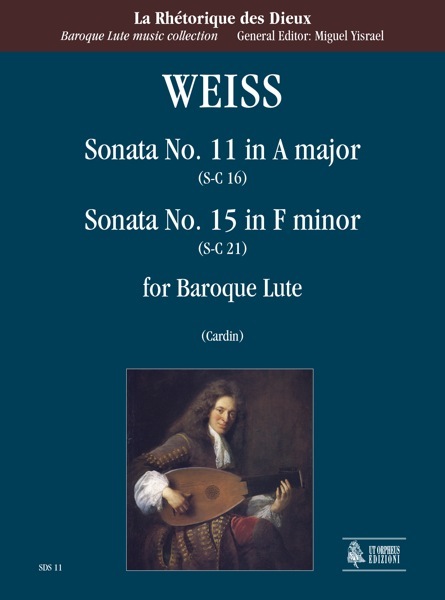 2 Sonatas for baroque lute in tablature