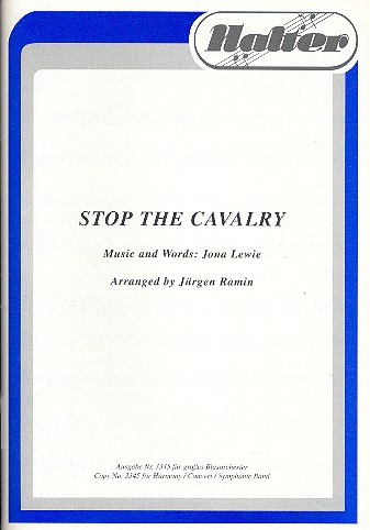 Stop the Cavalry für Blasorchester