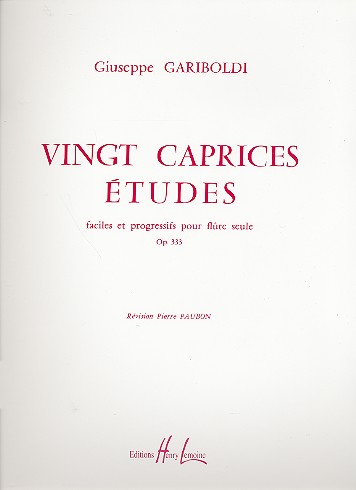 20 caprices etudes faciles et