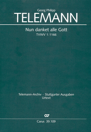 Nun danket alle Gott TVWV1:1166
