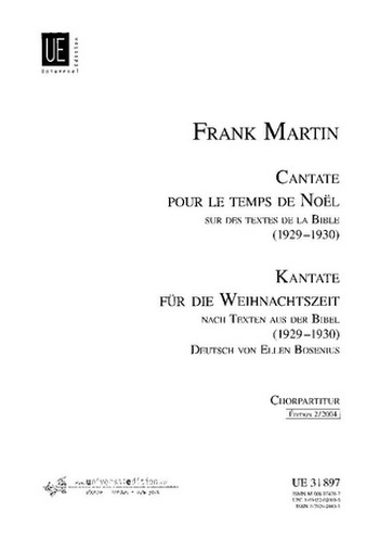 Kantate für die Weihnachtszeit nach Texten