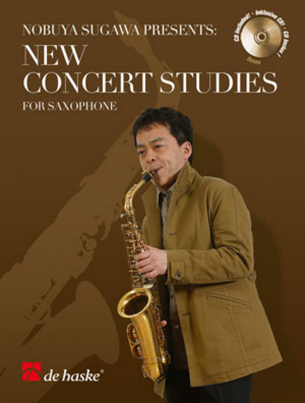 New concert studies (+CD) for alto saxophone