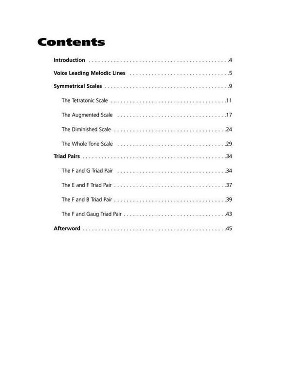 Modern jazz concepts (+cd) for guitar