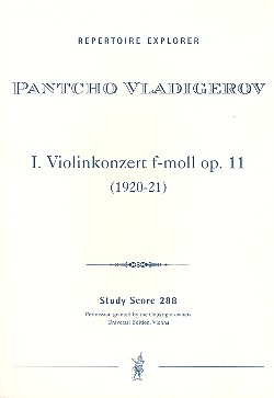 Konzert F-Moll Nr.1 op.11