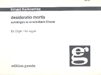 Desideratio mortis für Orgel