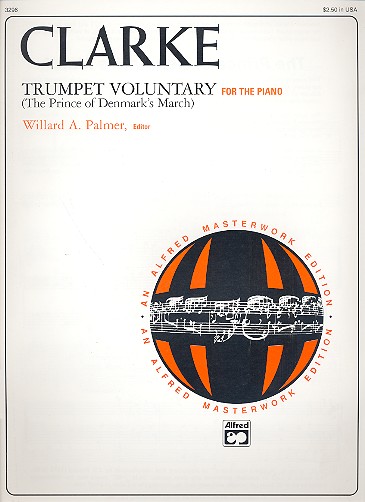 Trumpet voluntary for piano