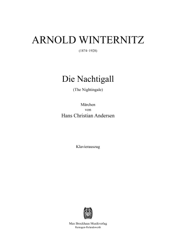 Die Nachtigall Melodram für