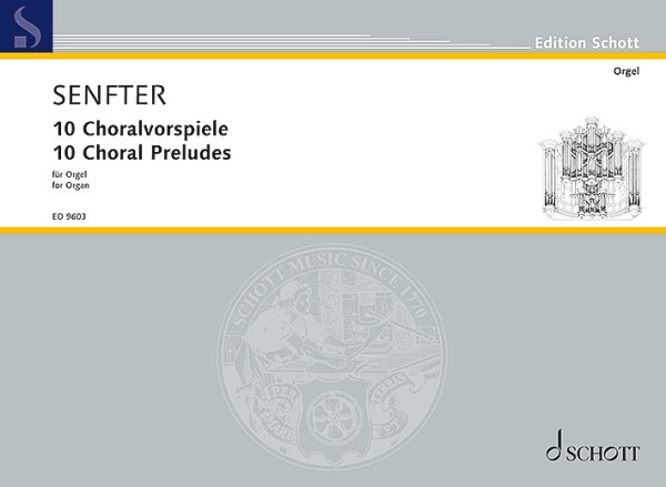 10 Choralvorspiele op. 70a-k