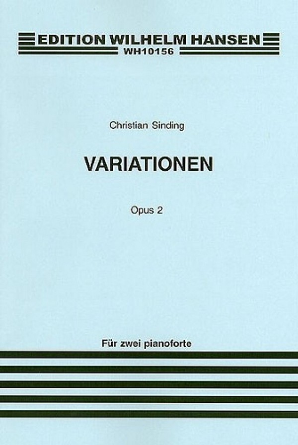 Variationen op.2 für 2 Klaviere
