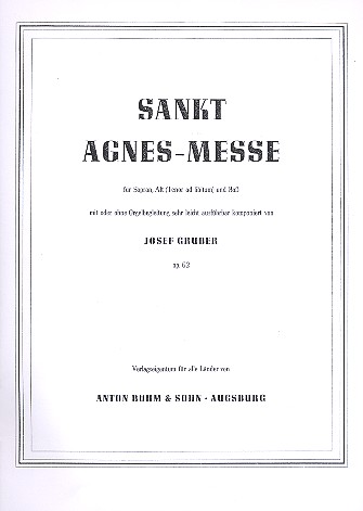 St. Agnes-Messe op.62 