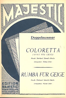 Coloretta und Rumba für Geige: