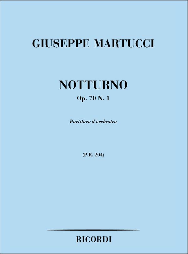 Notturno op.70,1 per orchestra