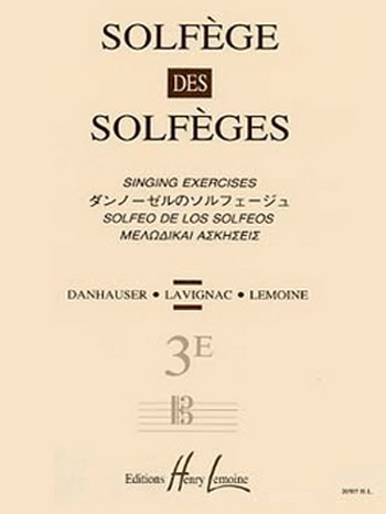 Solfege des solfeges vol.3e