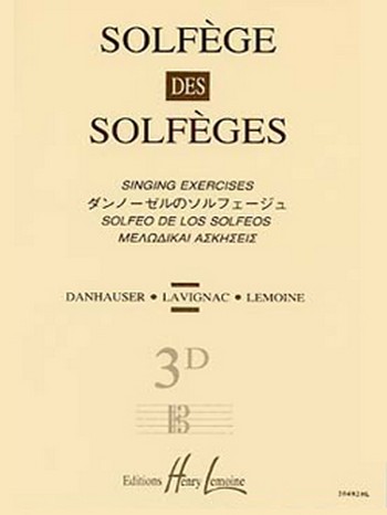 Solfege des solfeges vol.3d