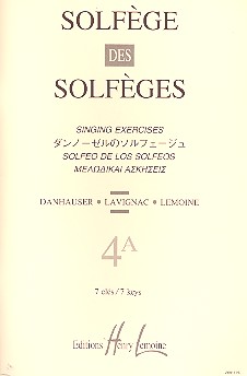 Solfege des solfeges vol.4a