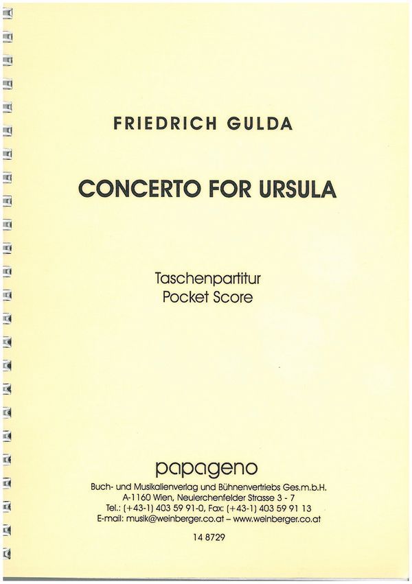 Concerto for Ursula für Frauenstimme,
