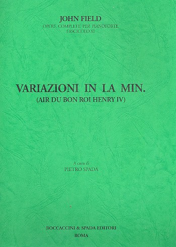 Variazioni la minore (air du bon