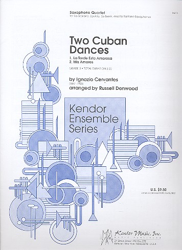 2 Cuban Dances for 4 saxophones (SATB)